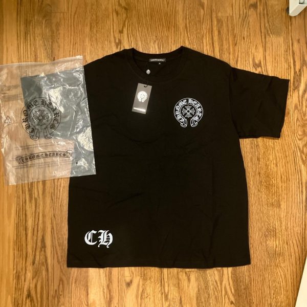 Chrome Hearts Men's Black T-shirt
