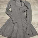 Fashion Nova Women's Grey Dress
