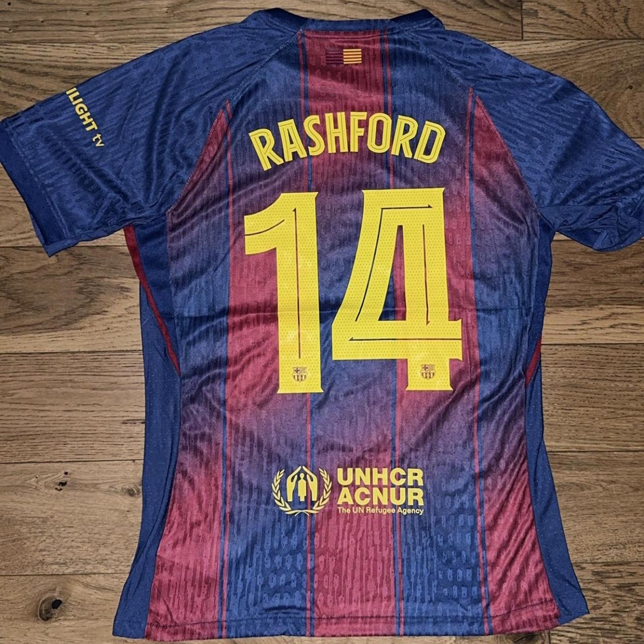 FC Barcelona Home Rashford Player FC Barcelona Rashford jesey - Image 1