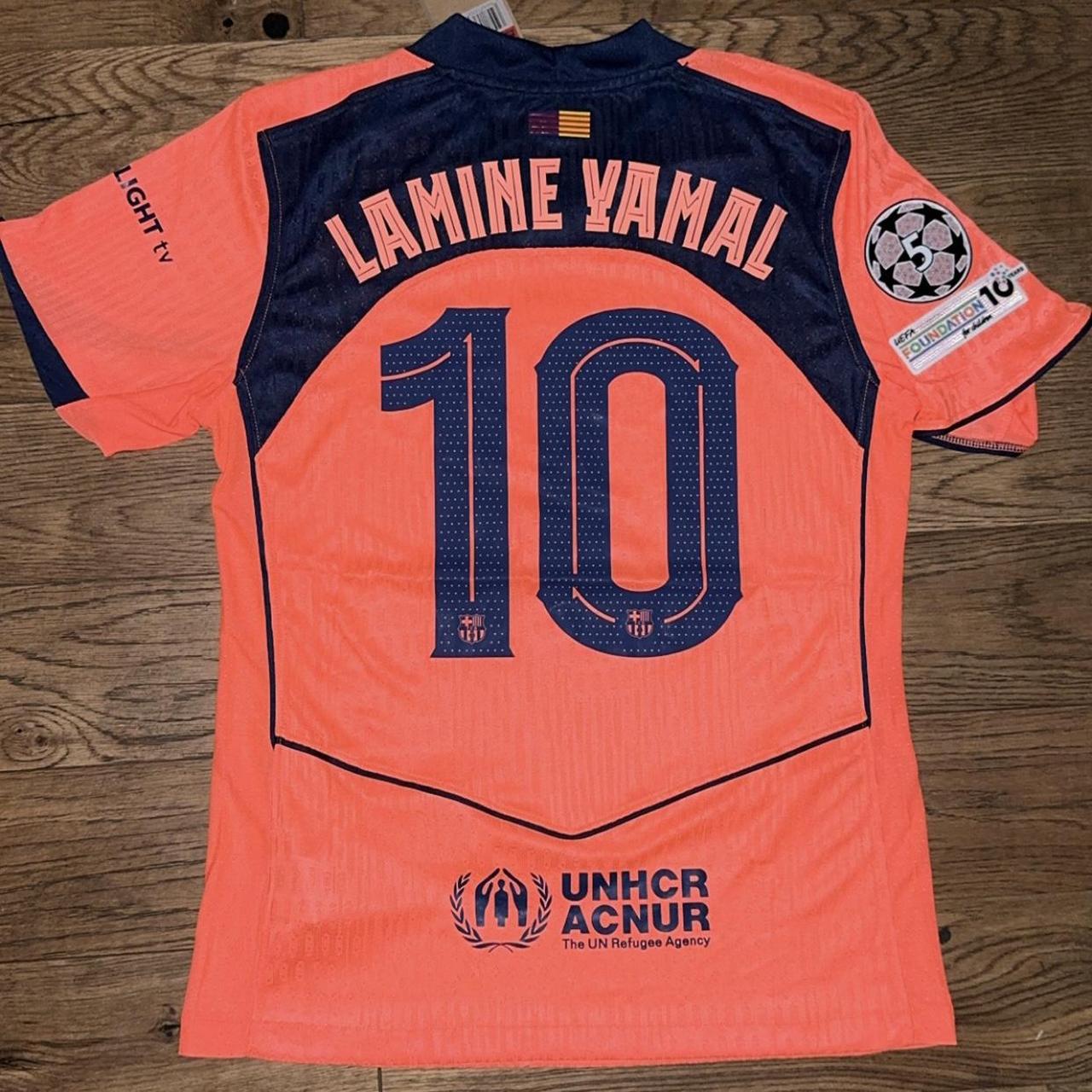 FC Barcelona Orange Fc Barcelona orange kit Lamine Yamal - Image 1