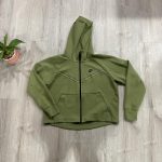 Green nike tech jacket