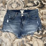 H&M Women's Blue and Navy Shorts