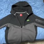 Nike Tech Fleece black and dark grey - Image 2