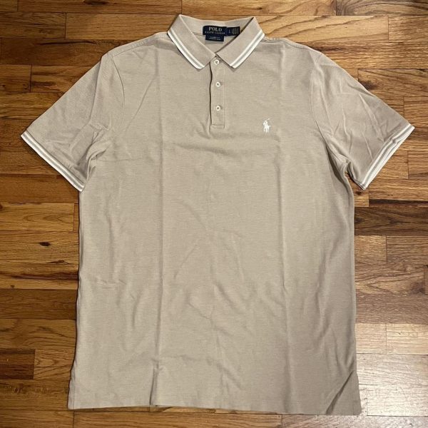 Polo Ralph Lauren Men's cream shirt