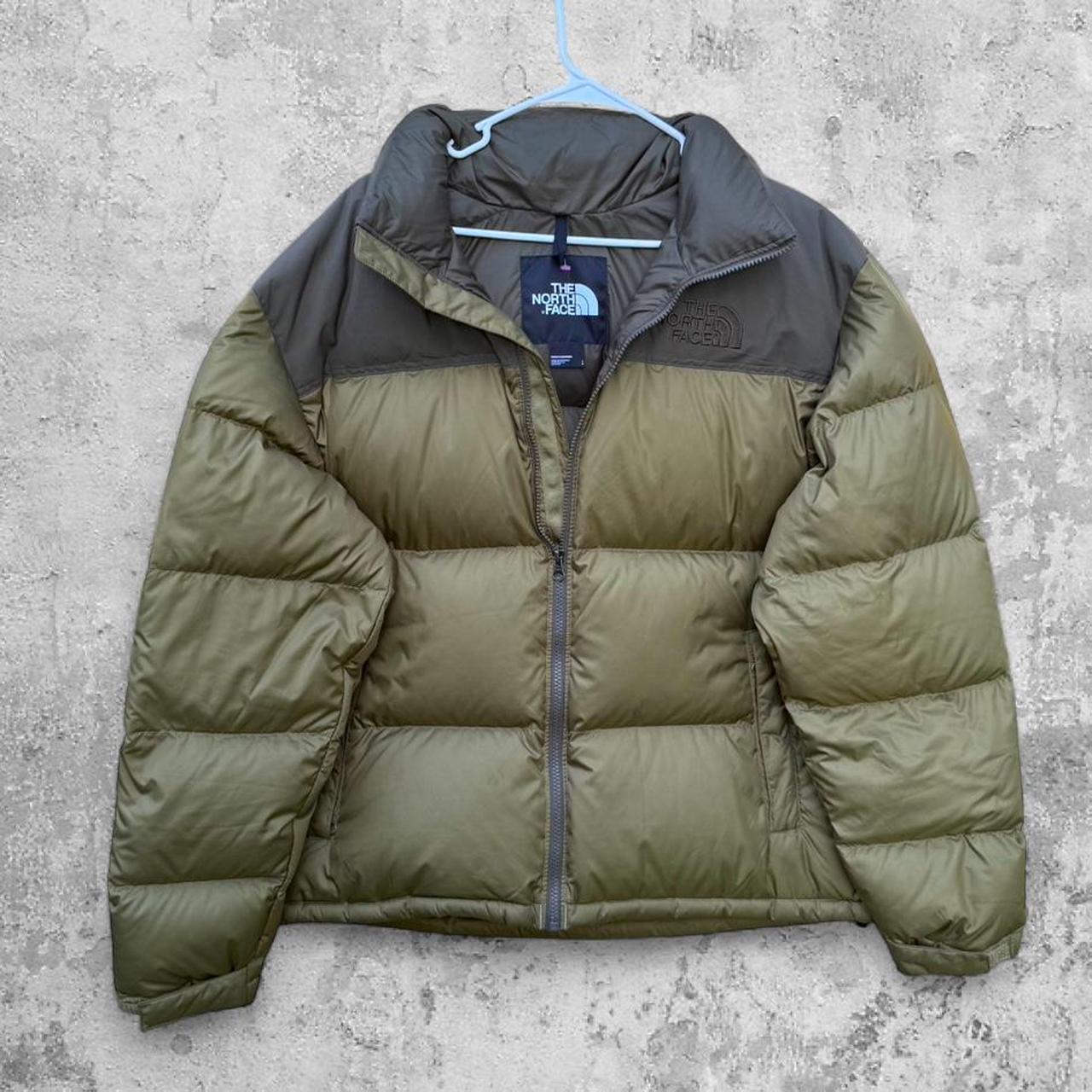 The North Face Men's Khaki and Green Jacket The North Face Men's Khaki and Green Jacket - Image 1