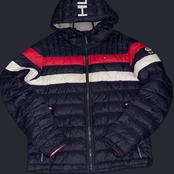 Tommy Hilfiger Men's Navy and Black Jacket