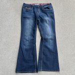 YMI Jeans Women's Blue and Navy Jeans