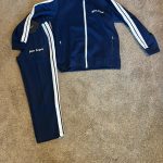 Palm Angels Men's Navy Blue Suit