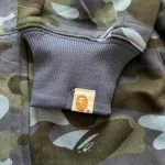 BAPE Men's Navy Hoodie - Image 5