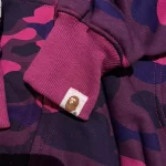 BAPE  Purple Hoodie - Image 5