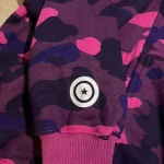 BAPE  Purple Hoodie - Image 6