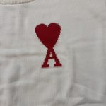 AMI Paris  White Sweatshirt - Image 3