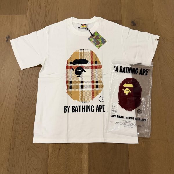 BAPE Men's White Shirt