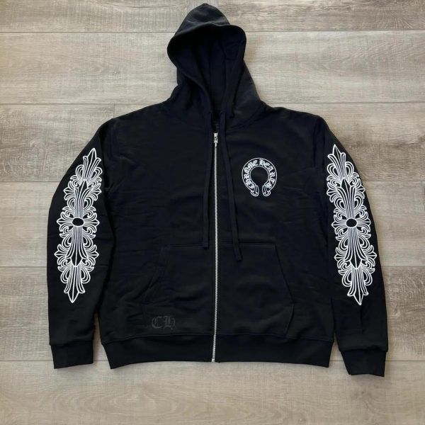 Chrome Hearts Men's Black Hoodie