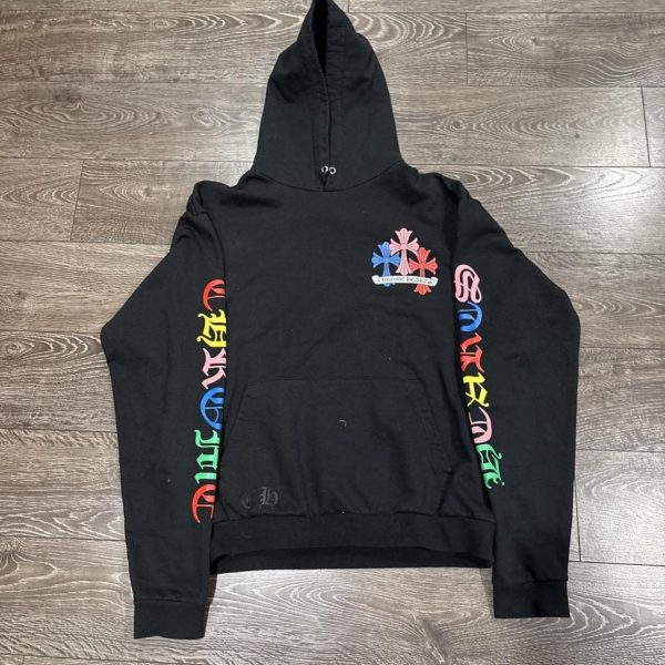 Chrome hearts multicolor hoodie