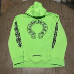 Chrome Hearts Men's Green Hoodie - Image 4
