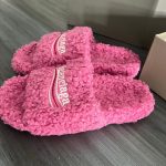 Balenciaga Women's Pink Slides