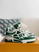 Louis Vuitton  Skate White & Green Sneaker