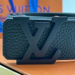 Men's Black  LV Belt - Image 5
