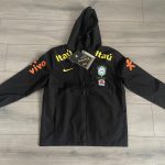 Brazil Black Windbreaker