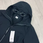 CP Company Shell Black Goggle Jacket - Image 4