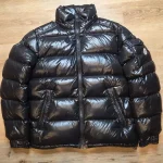 Monclear Black Puffer Jacket