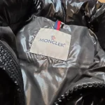 Monclear Black Puffer Jacket - Image 3