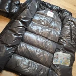 Monclear Black Puffer Jacket - Image 2